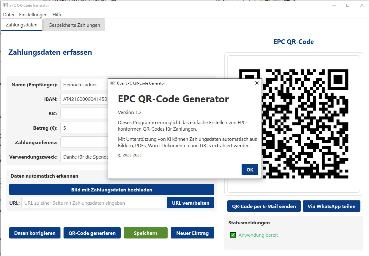 QR-Generator Screenshot
